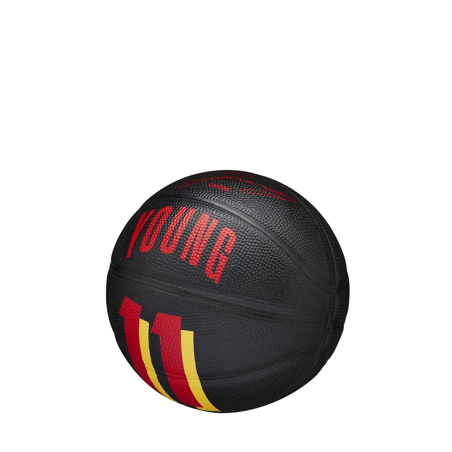 Wilson NBA Player Icon Mini Bskt. Trae Young (sz. 3) Red/Black
