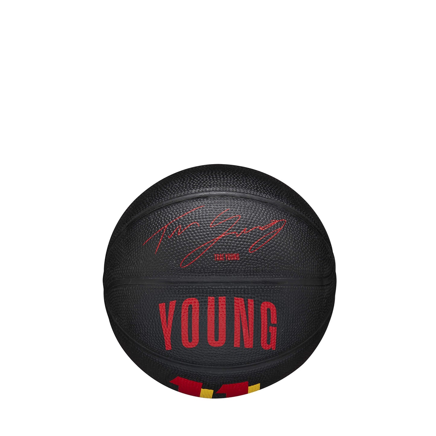 Wilson NBA Player Icon Mini Bskt. Trae Young (sz. 3) Red/Black