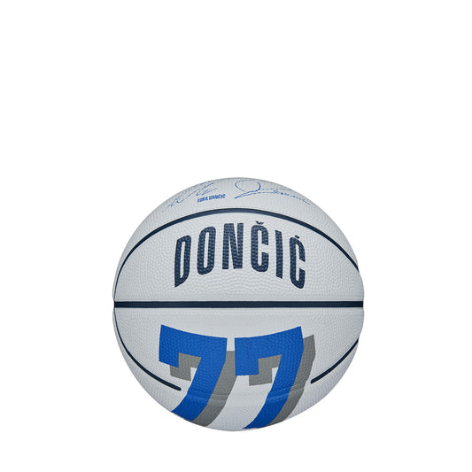 Wilson NBA Player Icon Mini Bskt. Luka Dončić (sz. 3) Blue/White