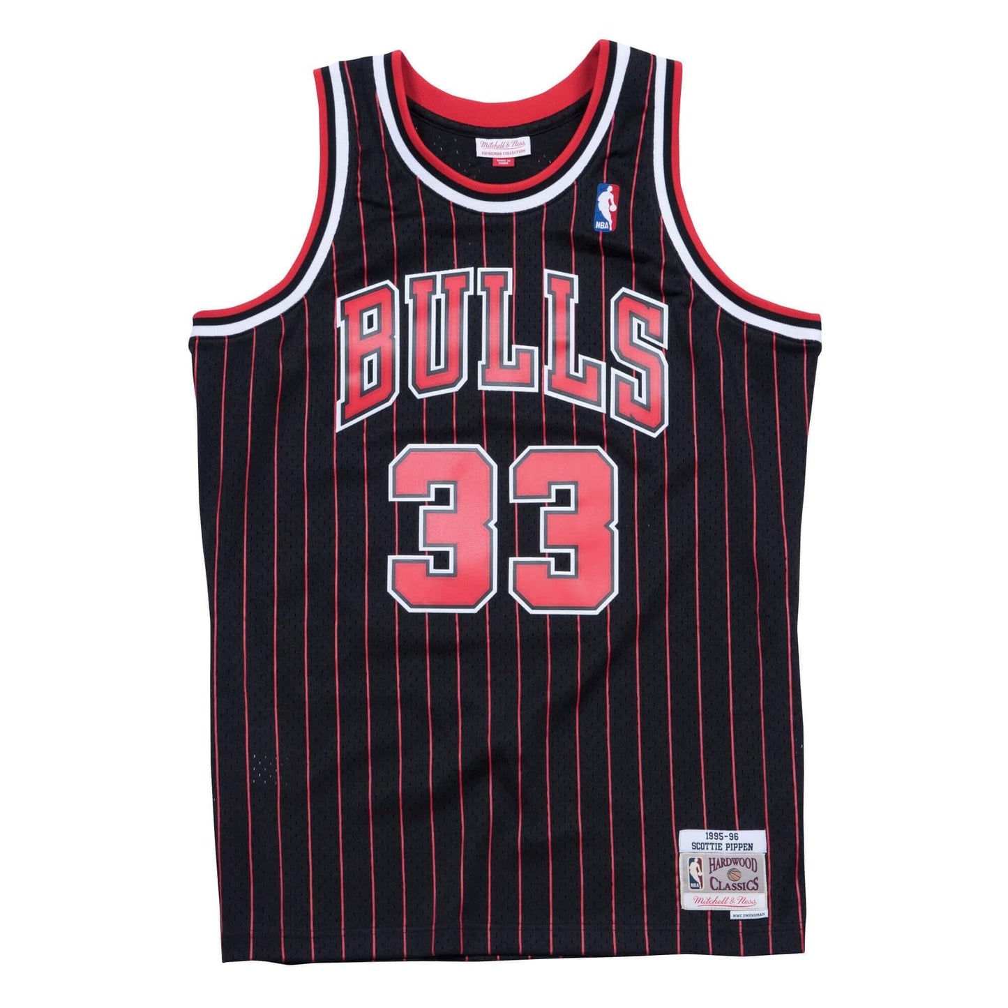 Mitchell & Ness NBA Swingman Alternate Jersey Bulls 95 Scottie Pippen Chicago Bulls Scottie Pippen Black