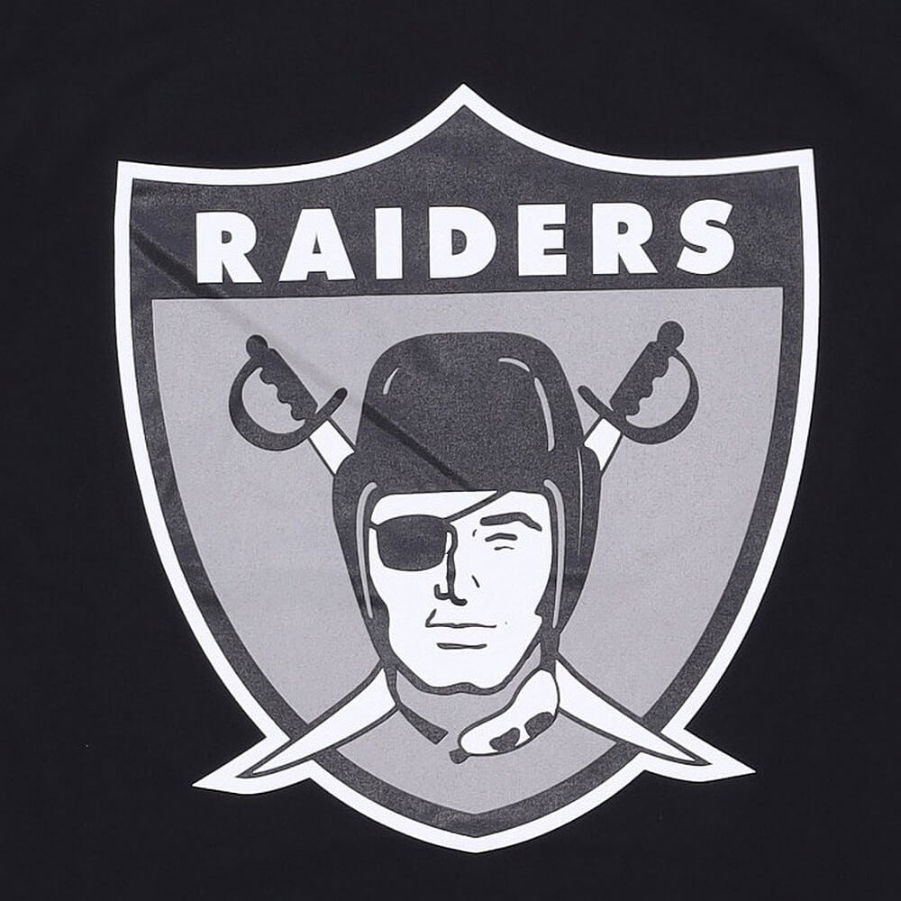 Mitchell & Ness NFL Team Logo Tee Raiders Oakland Raiders Black