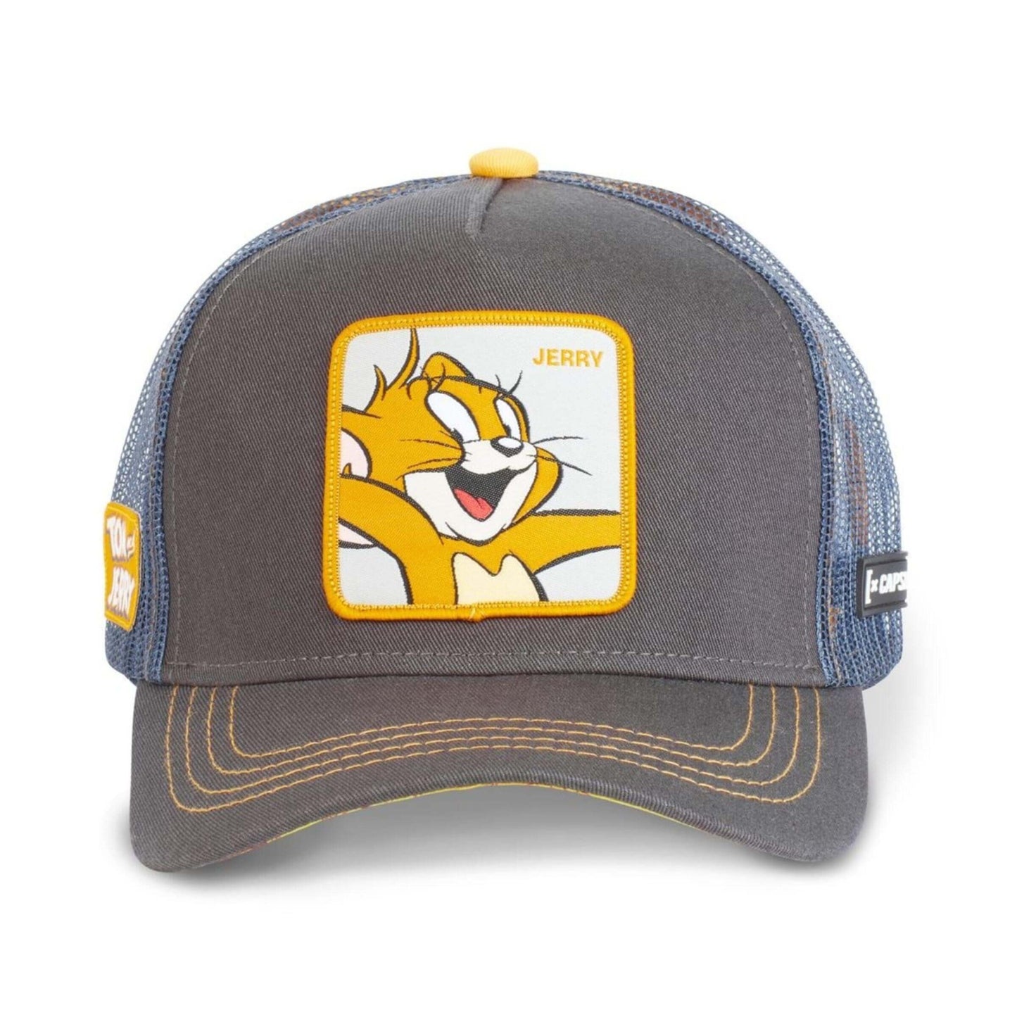 Capslab Adult Tom And Jerry Happy Jerry Cap Brown