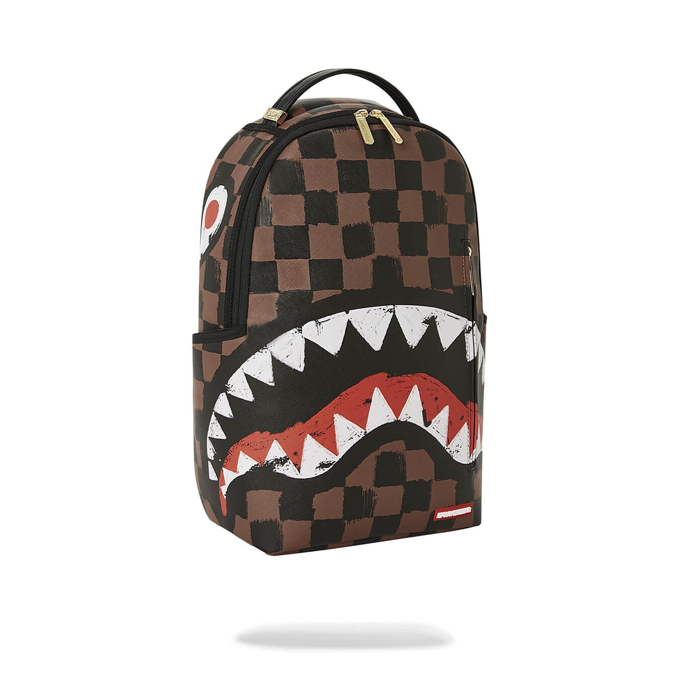Sprayground Sharks In Paris Paint Dlxsv Backpack Brown