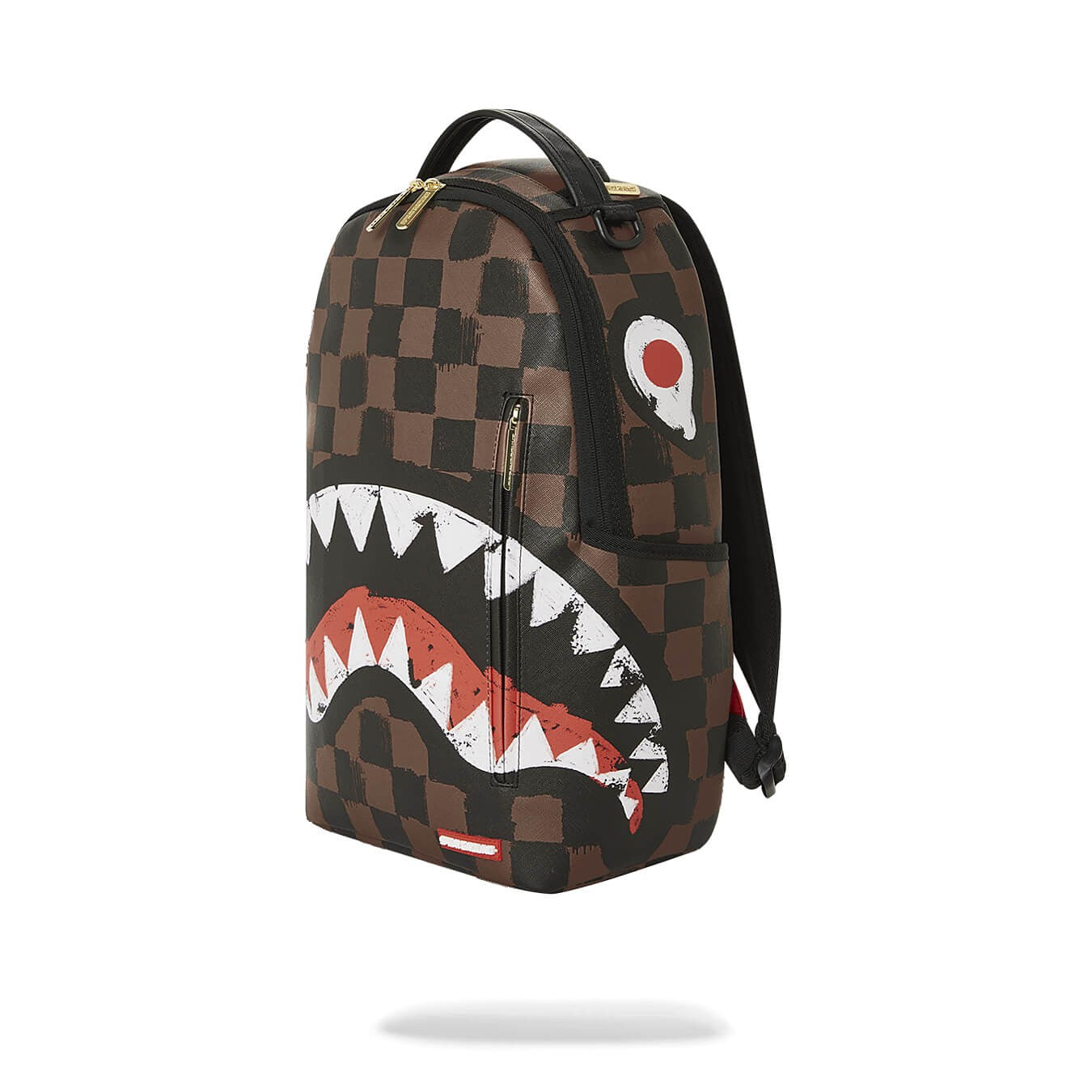 Sprayground Sharks In Paris Paint Dlxsv Backpack Brown