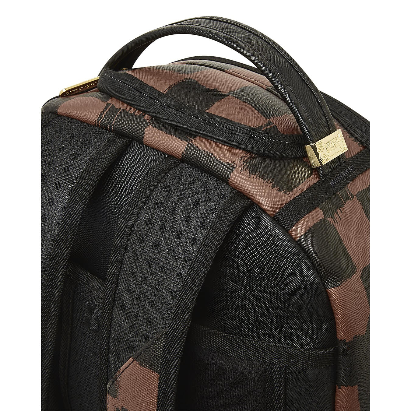 Sprayground Sharks In Paris Paint Dlxsv Backpack Brown