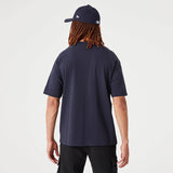 NEW ERA New York Yankees MLB Team Wordmark Navy Oversized T-Shirt Blue