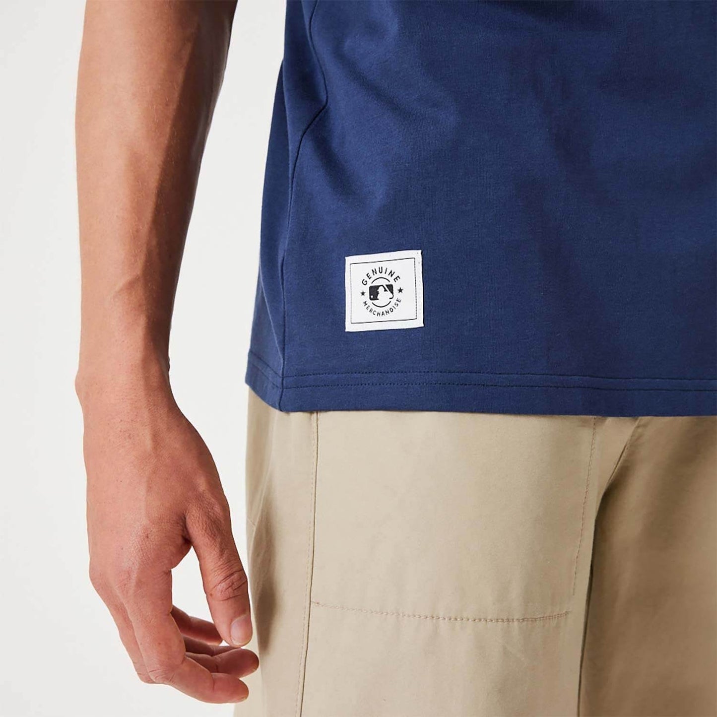 NEW ERA New York Yankees MLB Heritage Dark Blue Oversized T-Shirt Blue