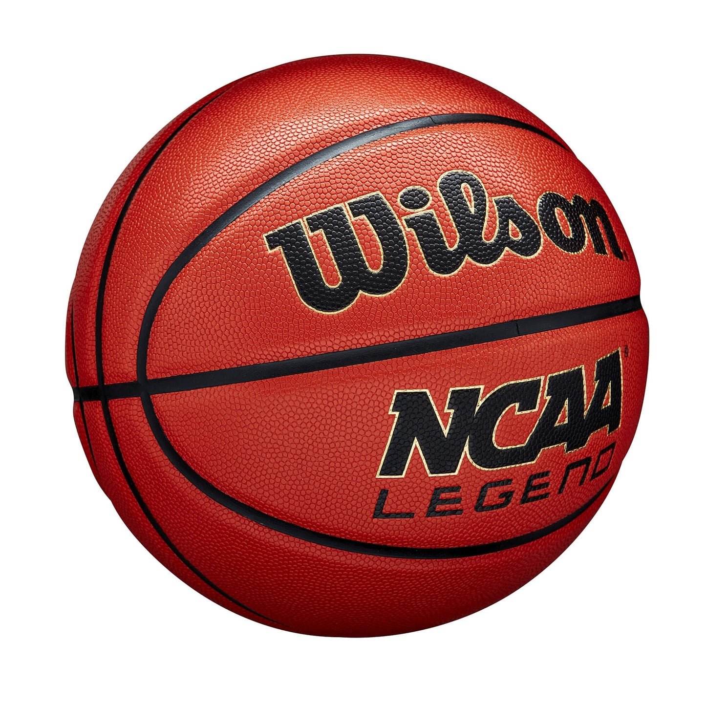 Wilson NCAA LEGEND BSKT Orange/Black (sz. 7)