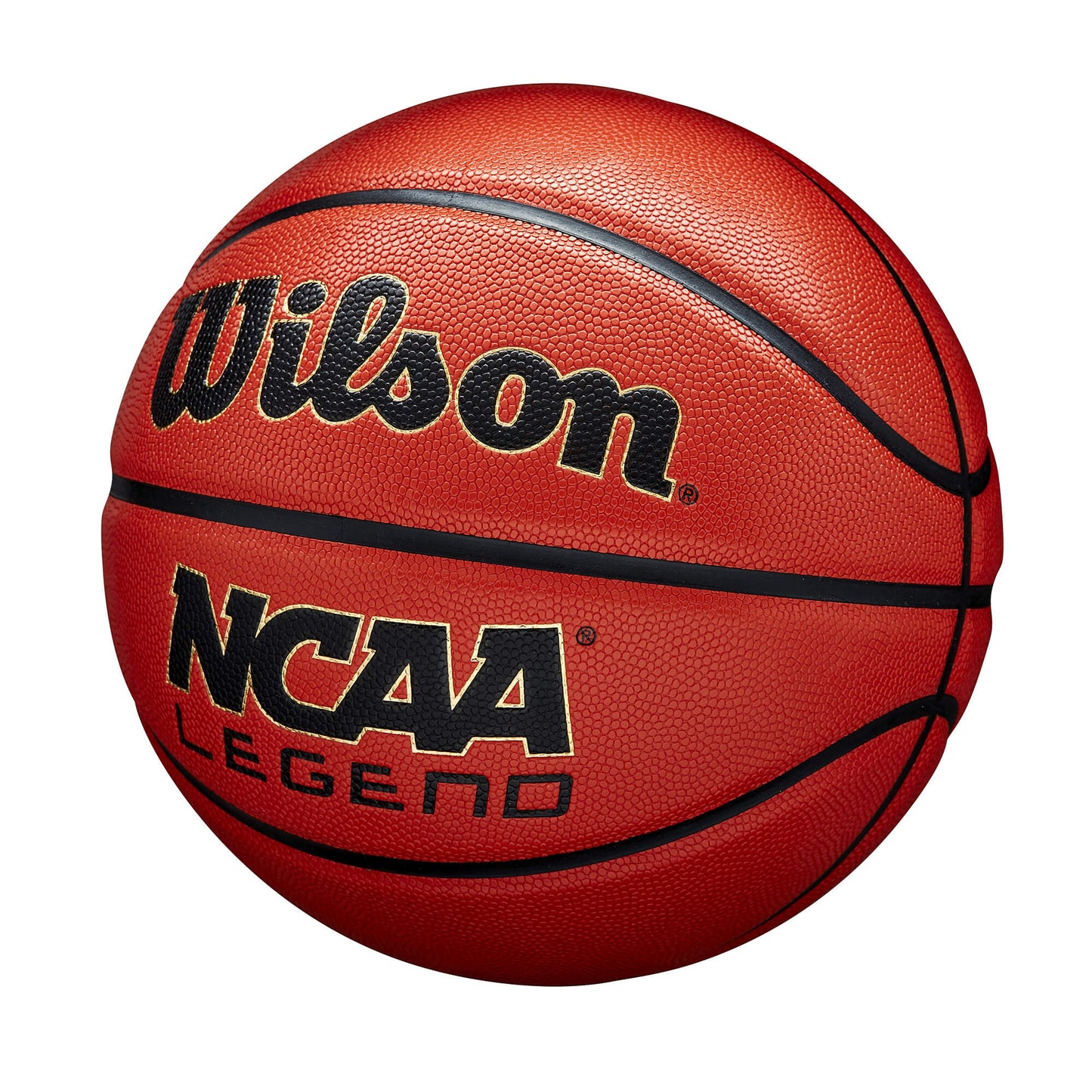 Wilson NCAA LEGEND BSKT Orange/Black (sz. 7)