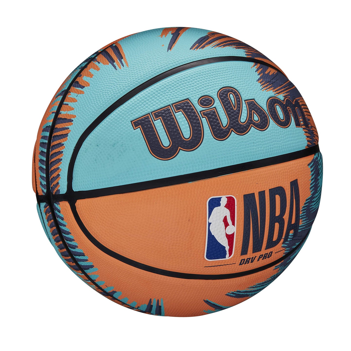 Wilson NBA DRV PRO STREAK BSKT Blue/Orange (sz. 7)