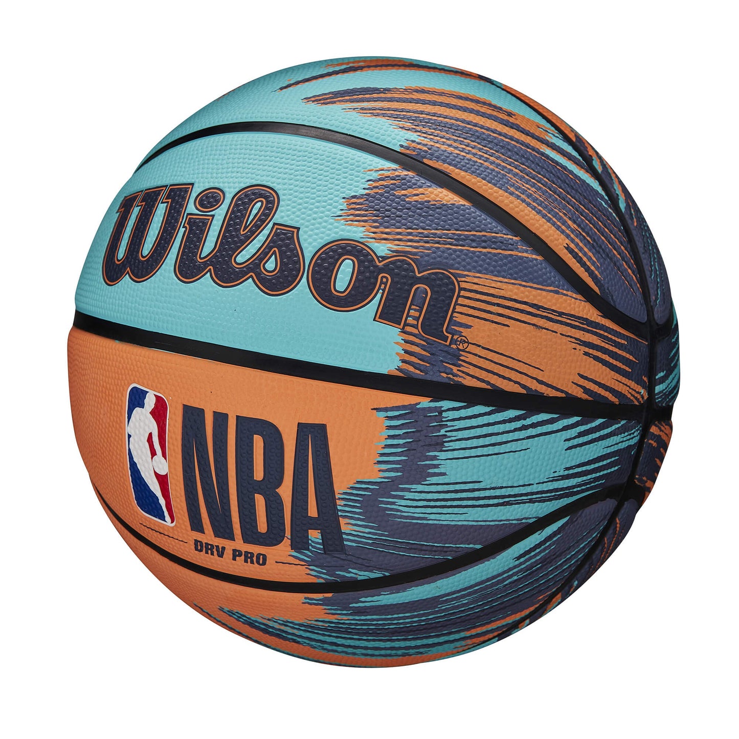 Wilson NBA DRV PRO STREAK BSKT Blue/Orange (sz. 7)