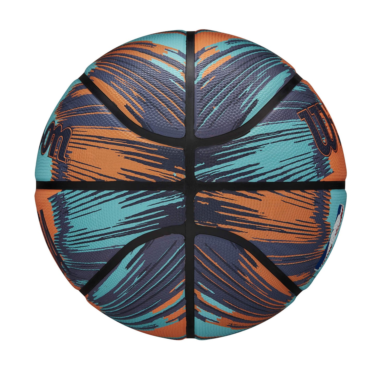 Wilson NBA DRV PRO STREAK BSKT Blue/Orange (sz. 7)