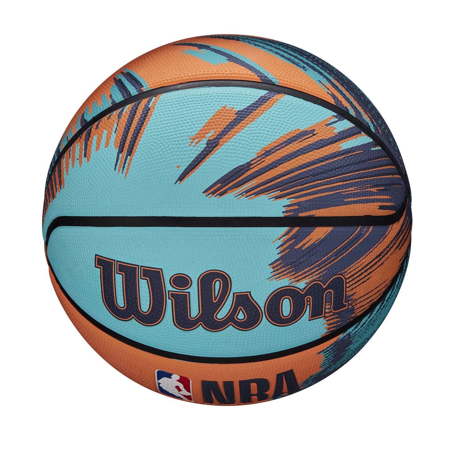 Wilson NBA DRV PRO STREAK BSKT Blue/Orange (sz. 7)