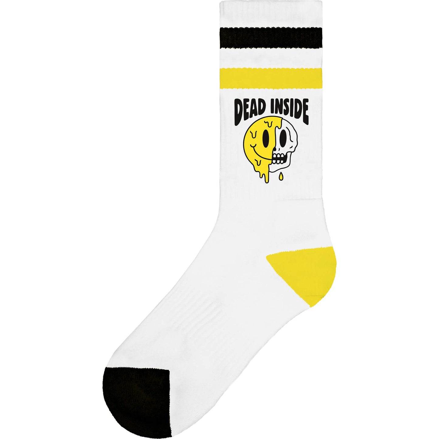 American Socks Dead Inside - Mid High White