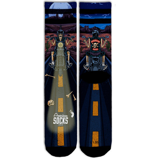 Ponožky American Socks Night Rider - Mid High viacfarebné