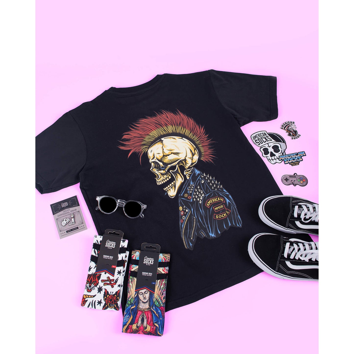 American Socks Guadalupe - Mid High Multi