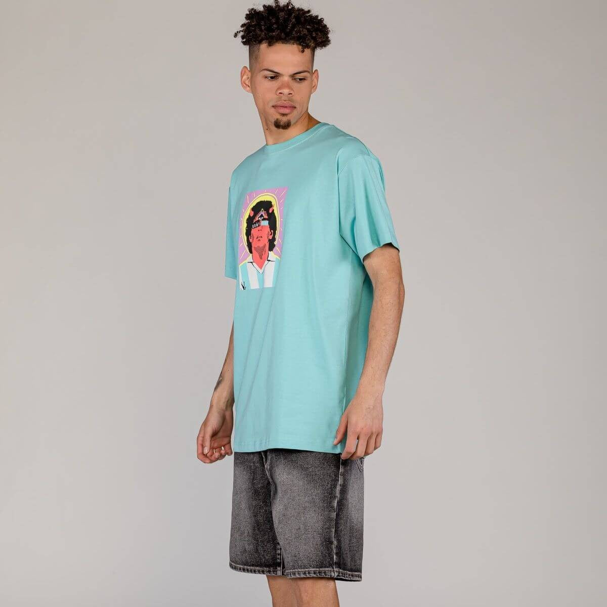 Grimey Wear The Nihilism Regular Tee Blue