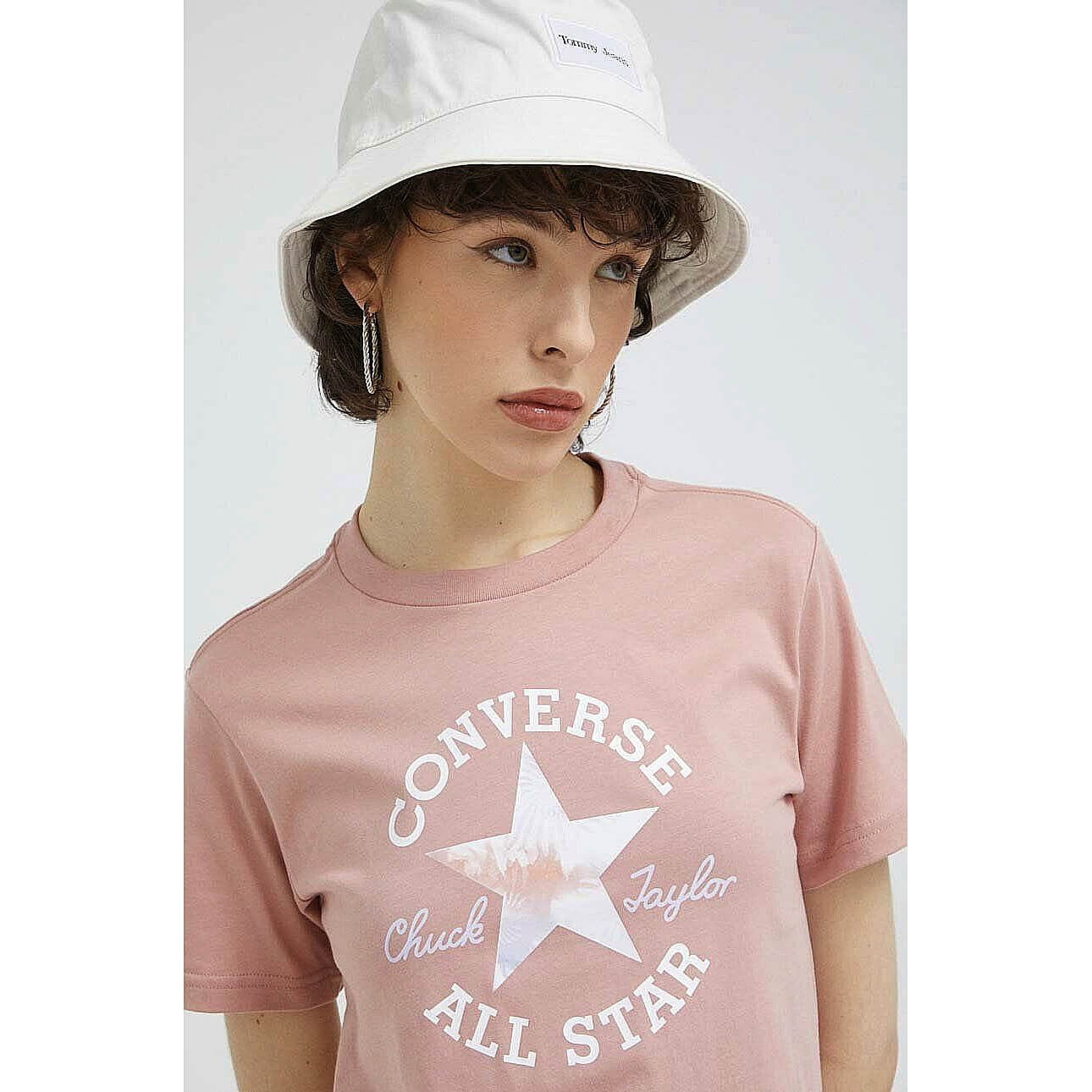 Converse Chuck Patch Infill Tee PINK