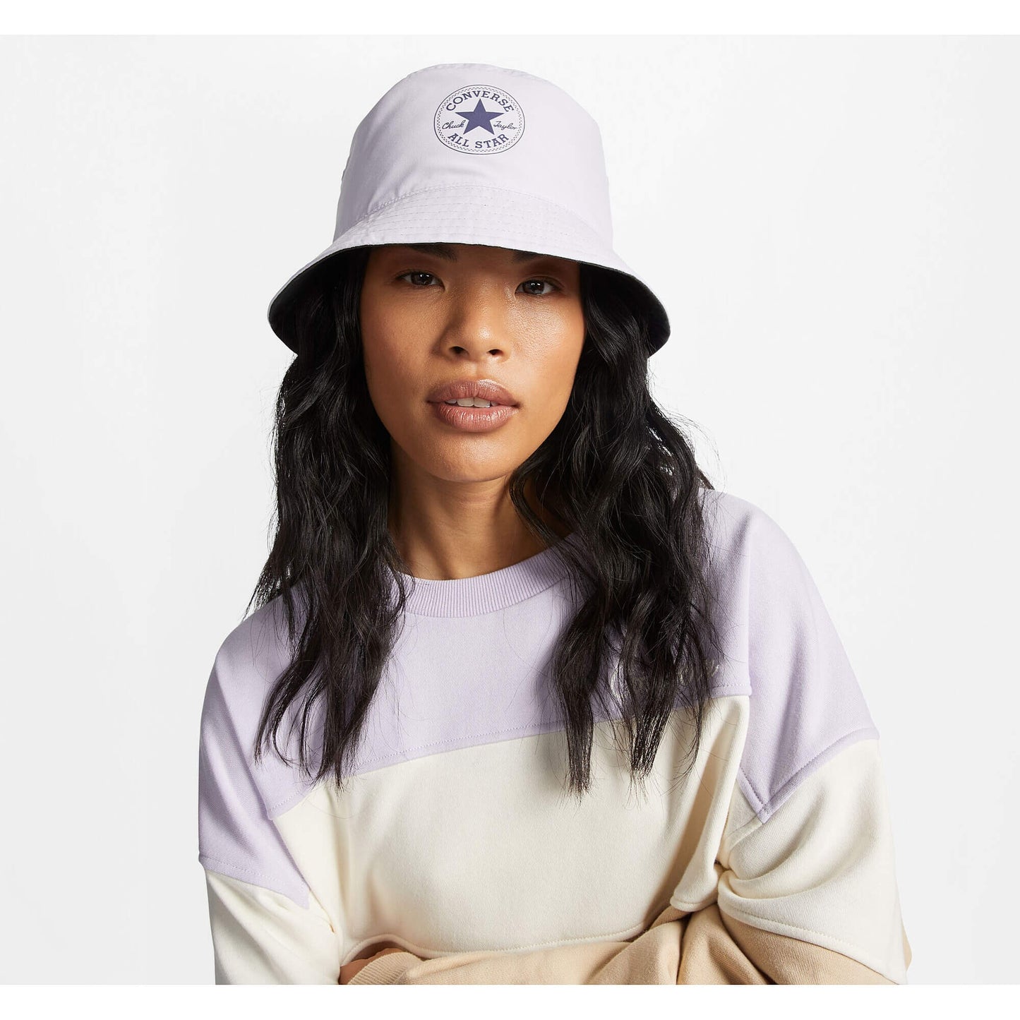 Converse All Star Patch Reversible Bucket Hat Vapor Violet/Black (Purple)