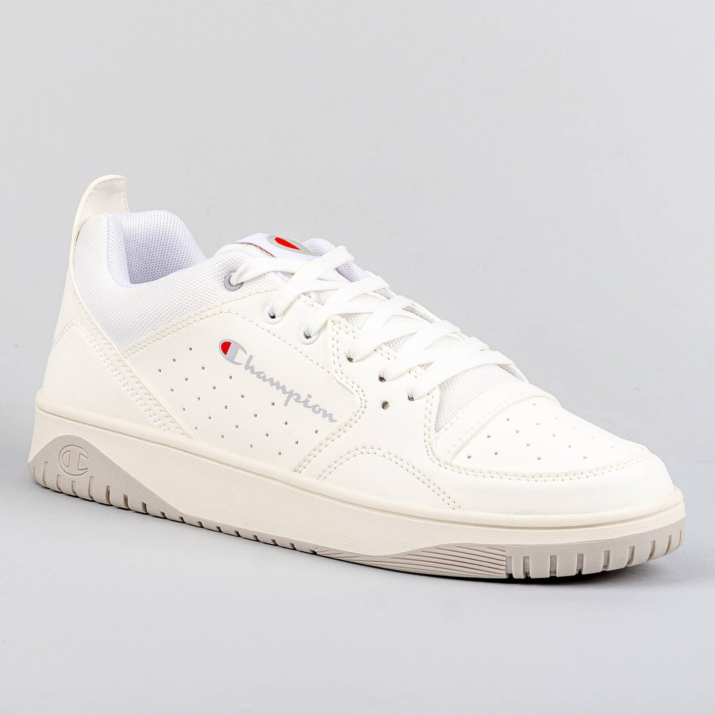 Champion Low Cut Shoe Royal Low White