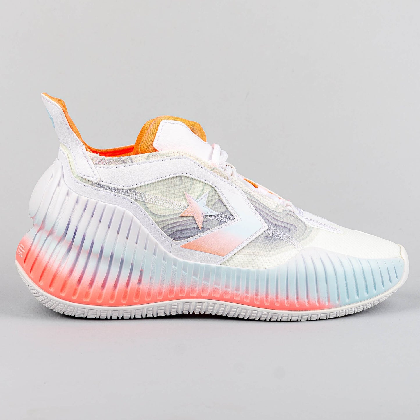 Converse All Star BB Prototype CX Thunder & Lightning Mid Top White/Lava Glow/Agate Blue