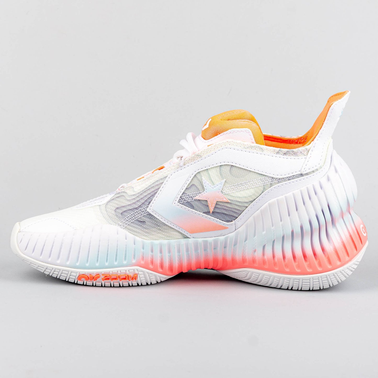 Converse All Star BB Prototype CX Thunder & Lightning Mid Top White/Lava Glow/Agate Blue