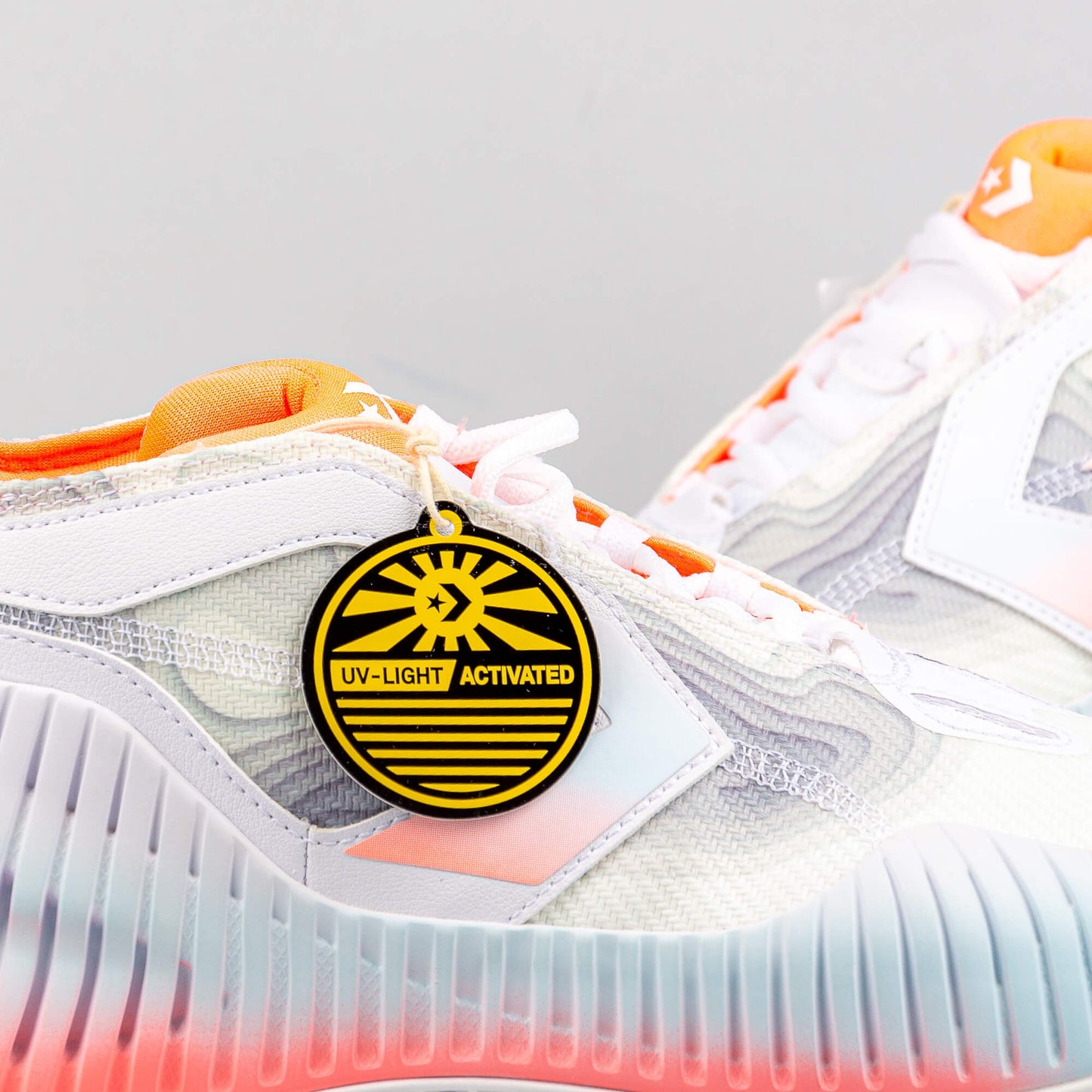 Converse All Star BB Prototype CX Thunder & Lightning Mid Top White/Lava Glow/Agate Blue