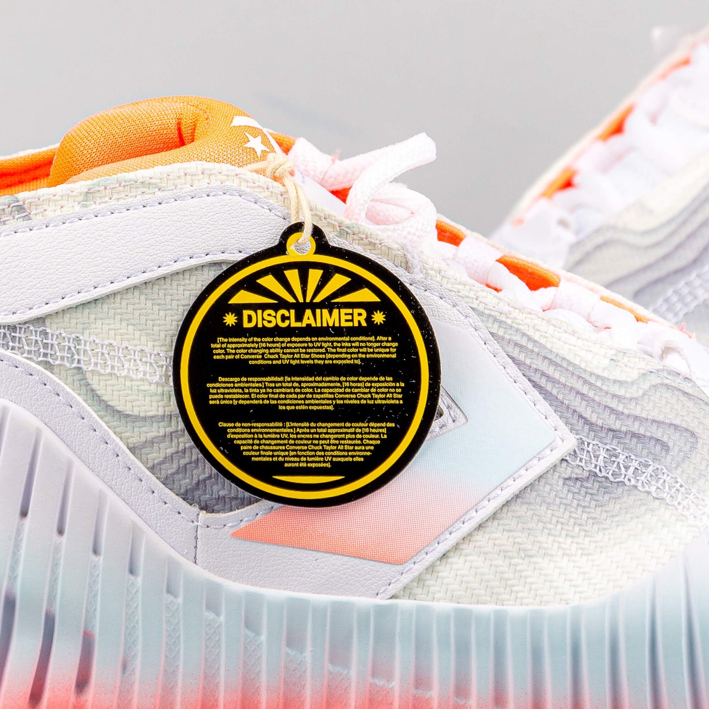 Converse All Star BB Prototype CX Thunder & Lightning Mid Top White/Lava Glow/Agate Blue