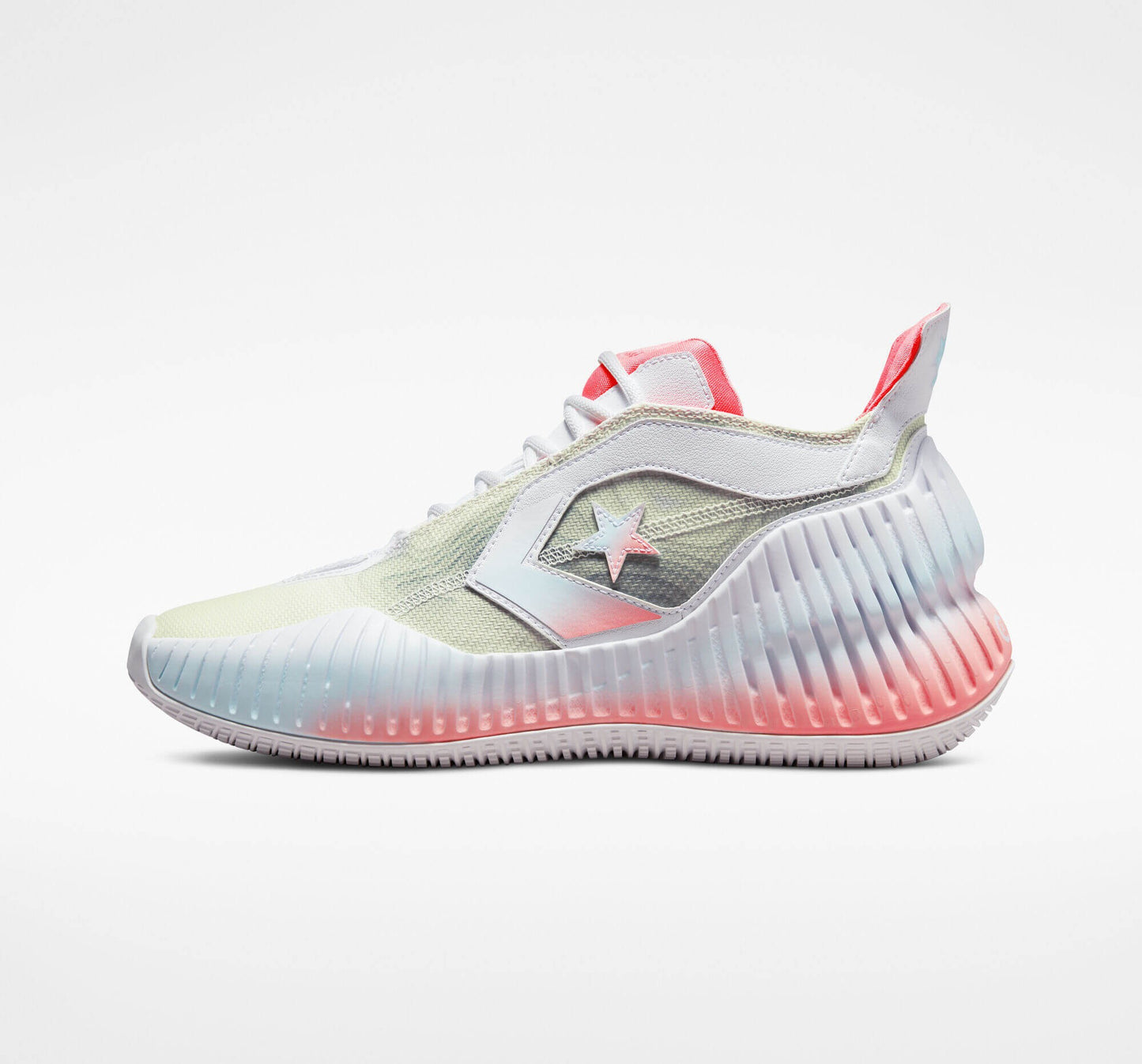 Converse All Star BB Prototype CX Thunder & Lightning Mid Top White/Lava Glow/Agate Blue