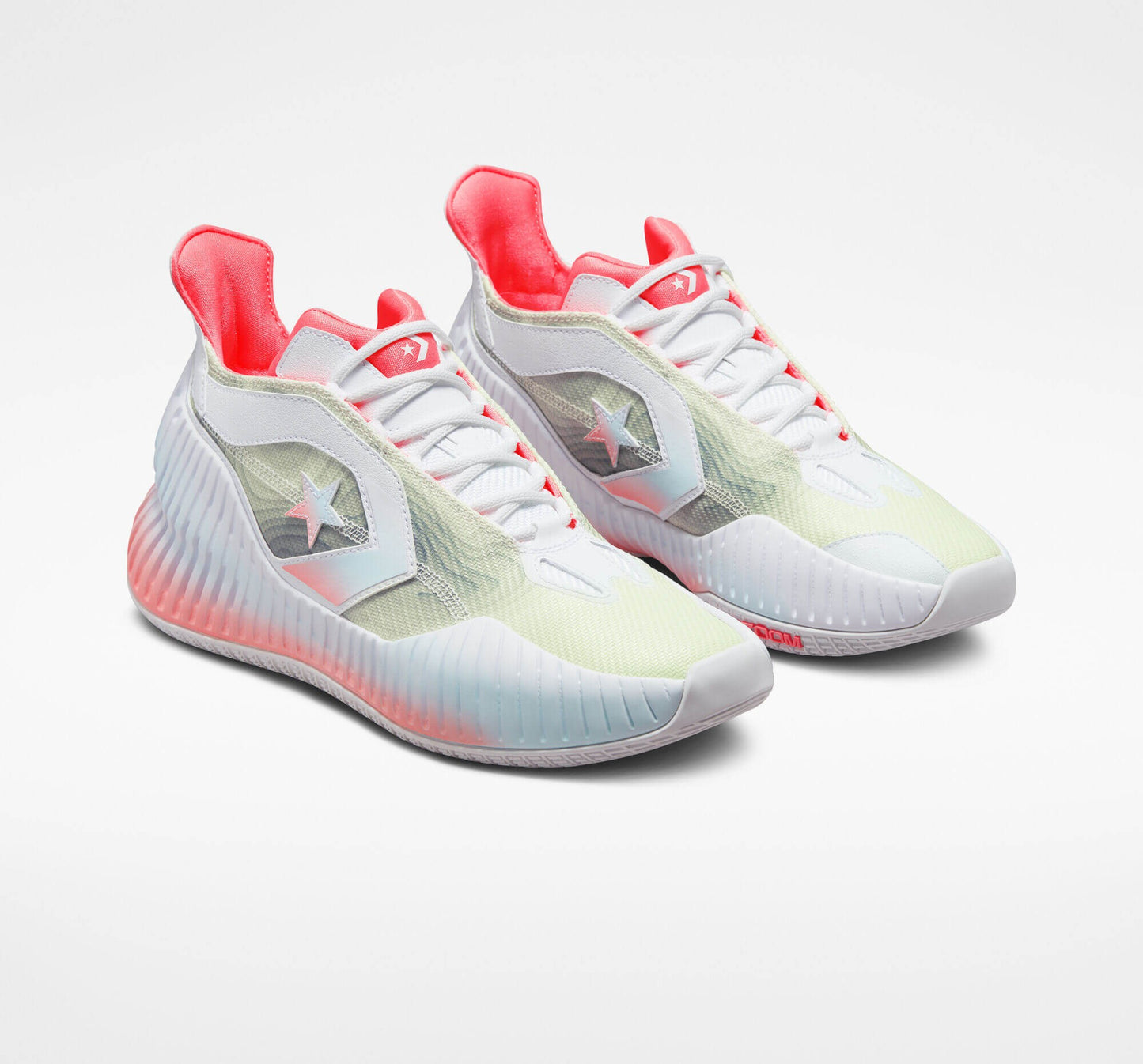 Converse All Star BB Prototype CX Thunder & Lightning Mid Top White/Lava Glow/Agate Blue