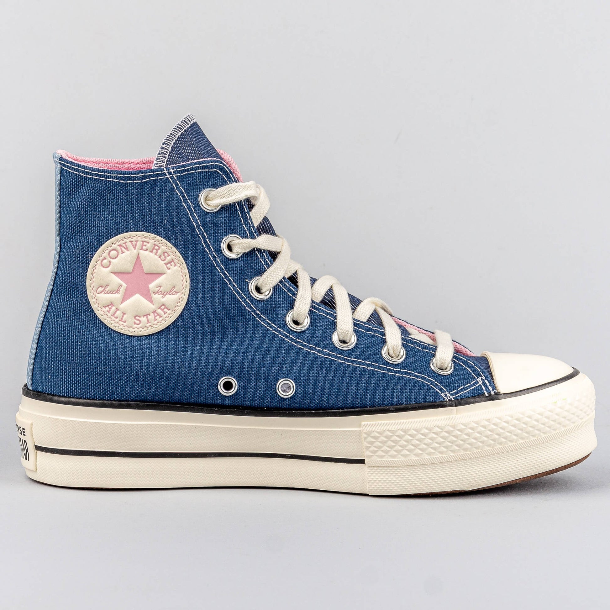 Converse Chuck Taylor All Star Lift Platform Denim NAVY/EGRET