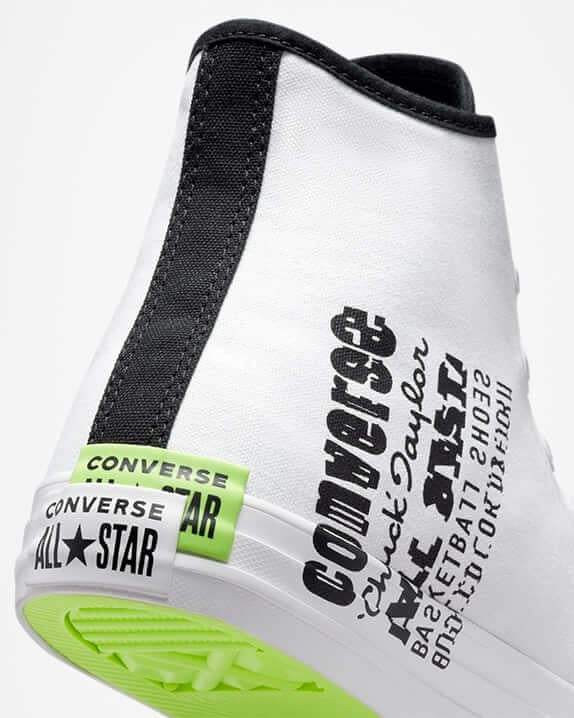 Converse Converse Men Chuck Taylor All Star Archival Logos WHITE/BLACK/GREEN BEAM