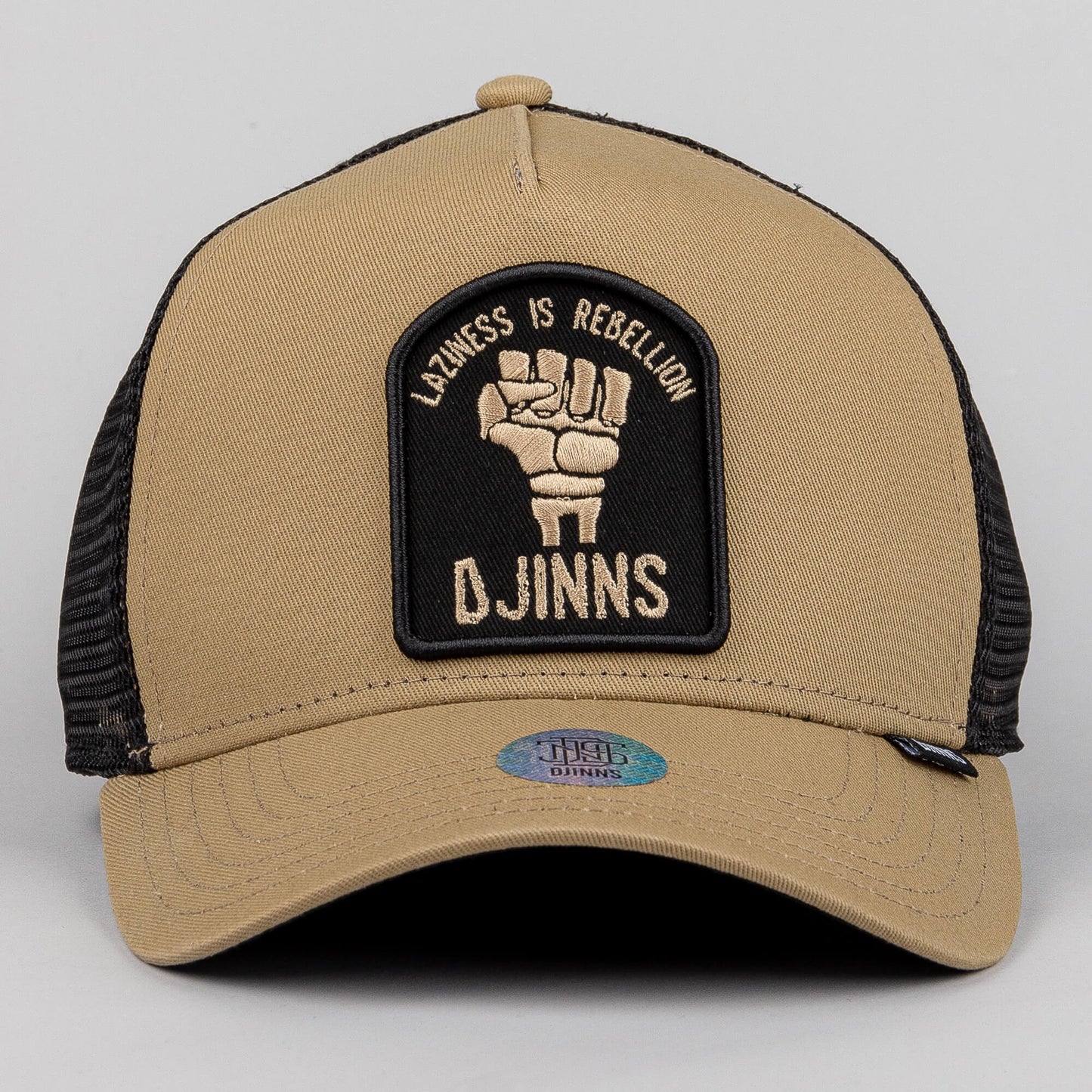 Djinn's Trucker Cap HFT Rebellion Beige/Black