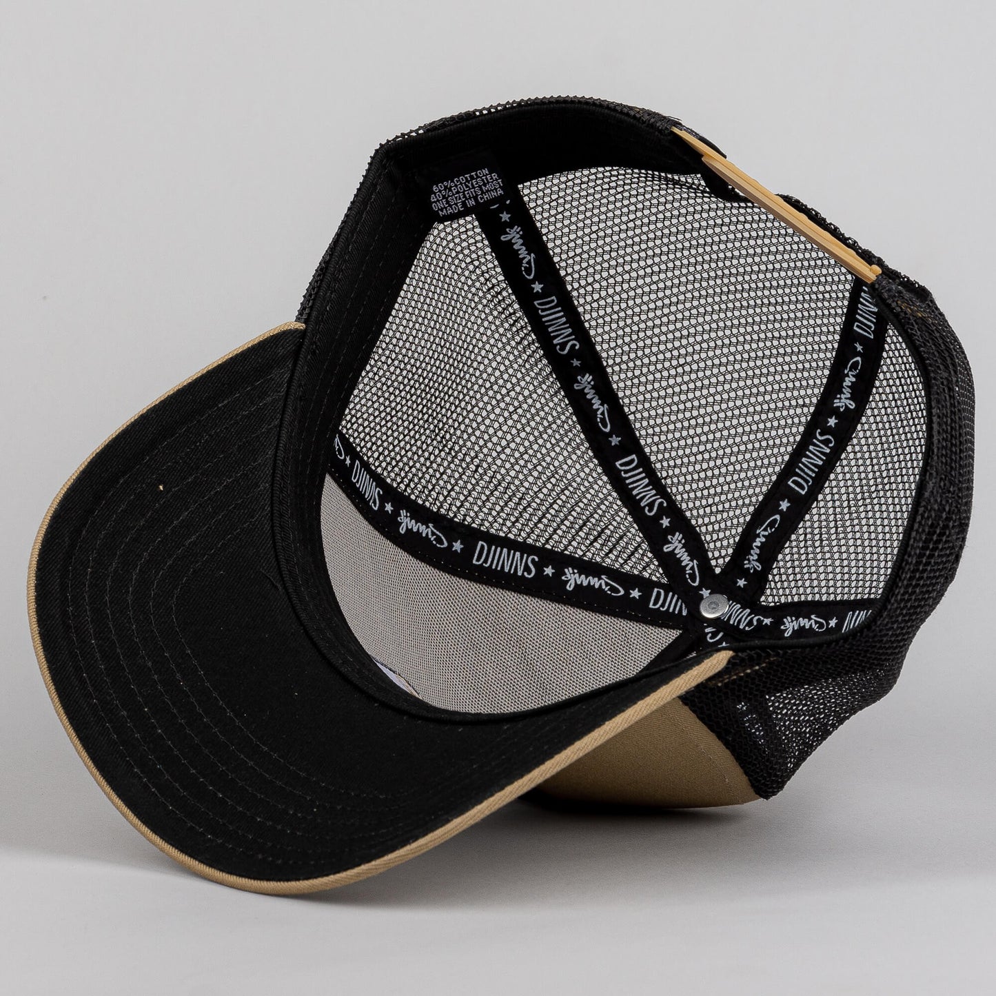 Djinn's Trucker Cap HFT Rebellion Beige/Black