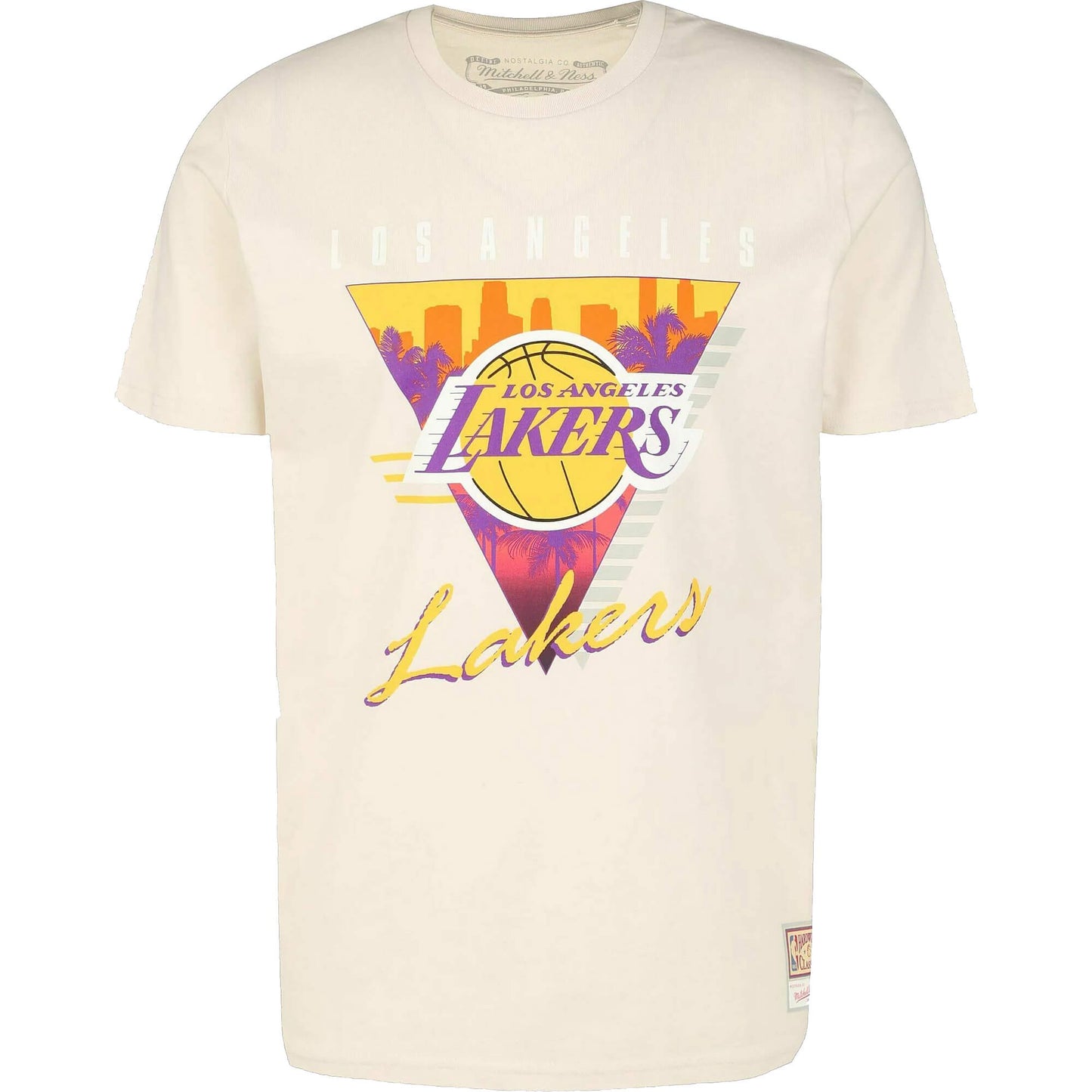 Mitchell & Ness Nba Final Seconds Tee Lakers Los Angeles Lakers Sand