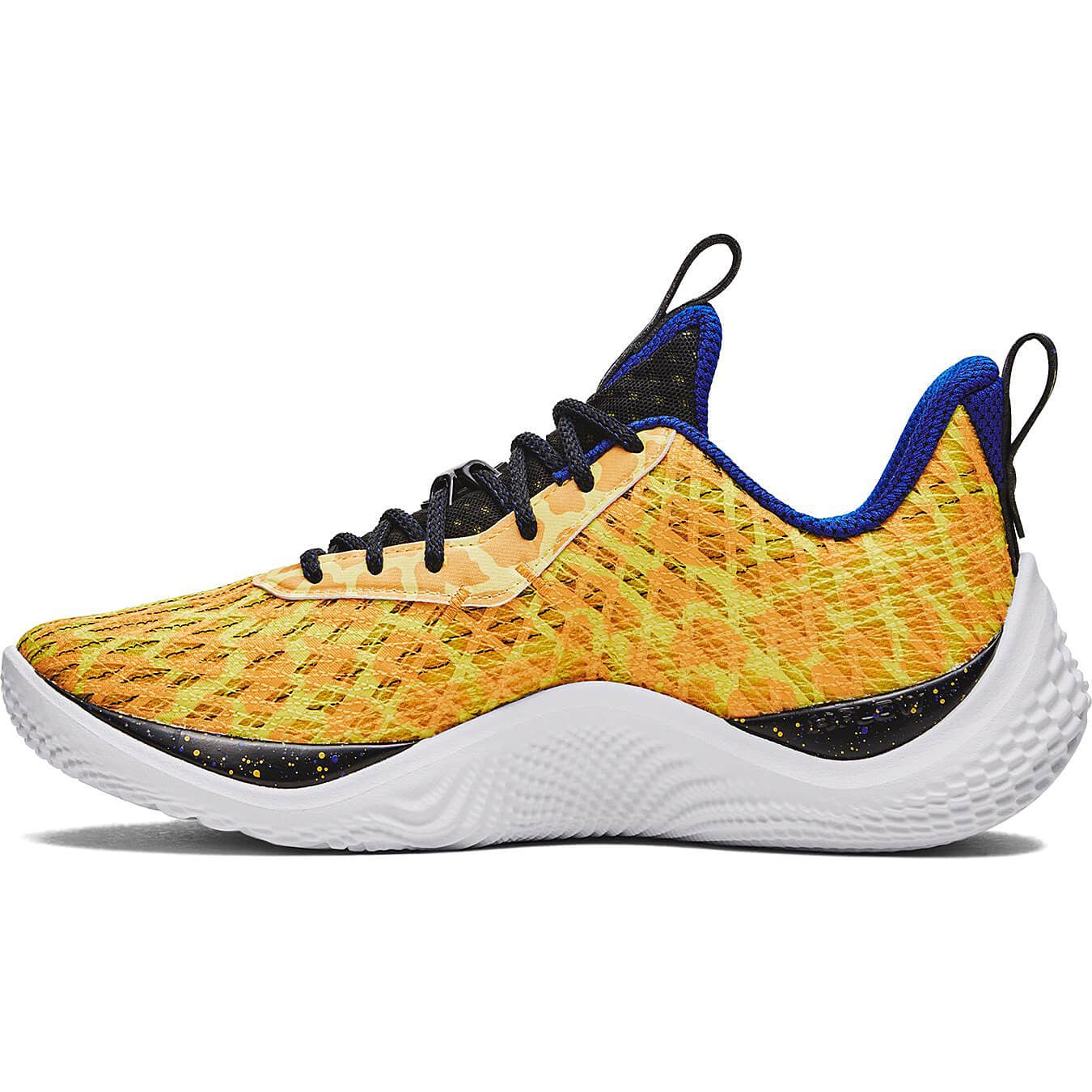 Basketbalové tenisky Under Armour Unisex Curry Flow 10 'Double Bang' Basketball Shoes Steeltown Gold / Black