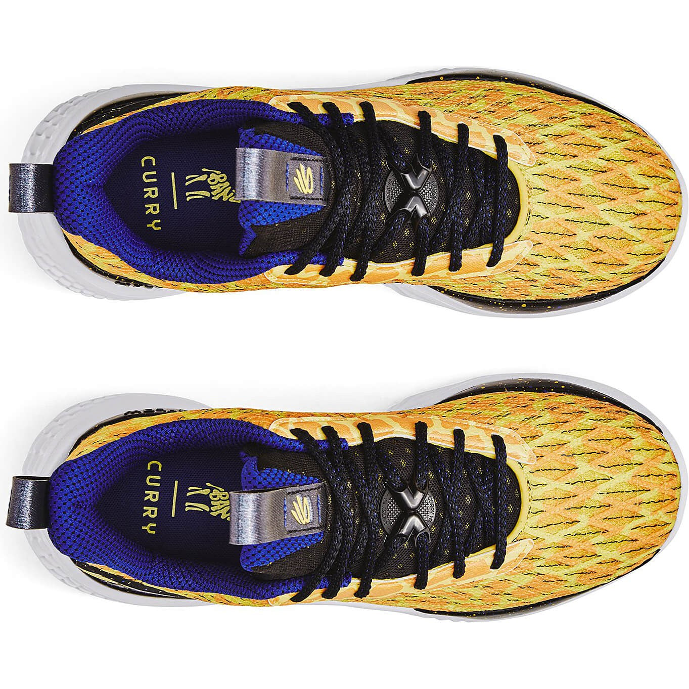 Basketbalové tenisky Under Armour Unisex Curry Flow 10 'Double Bang' Basketball Shoes Steeltown Gold / Black