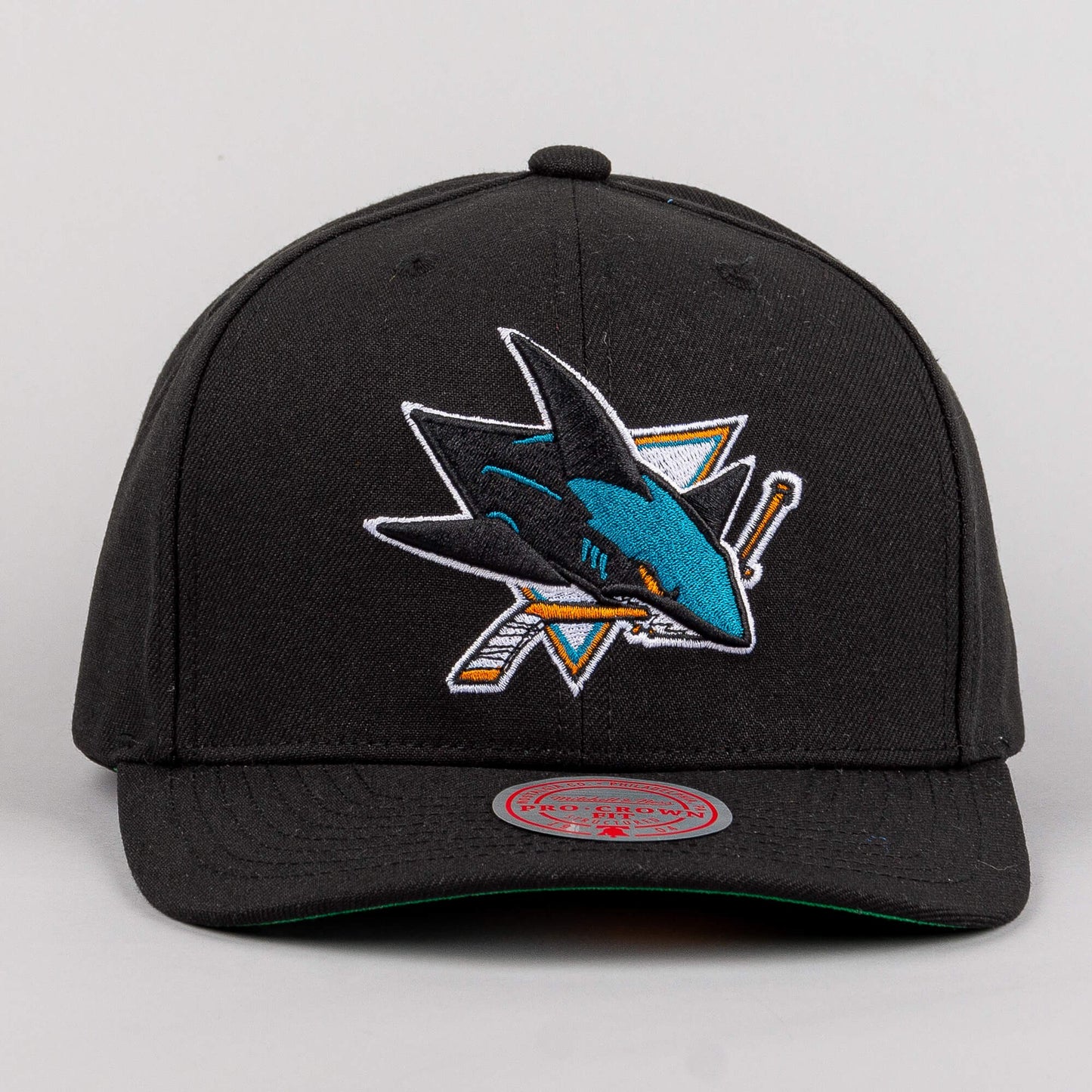 Mitchell & Ness NHL Team Ground 2.0 Pro Snapback San Jose Sharks Black