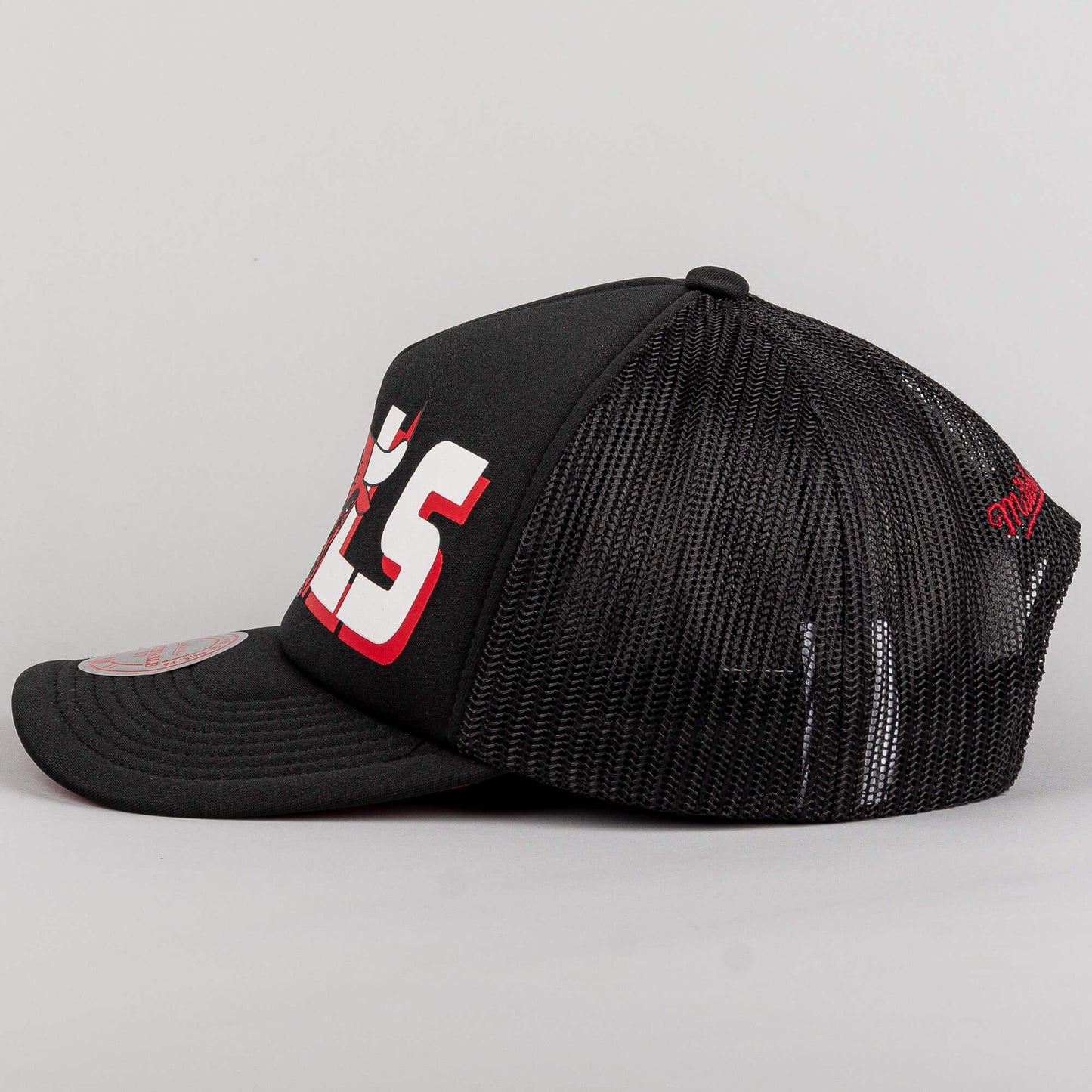 Mitchell & Ness NBA Billboard Trucker Snapback Chicago Bulls Black