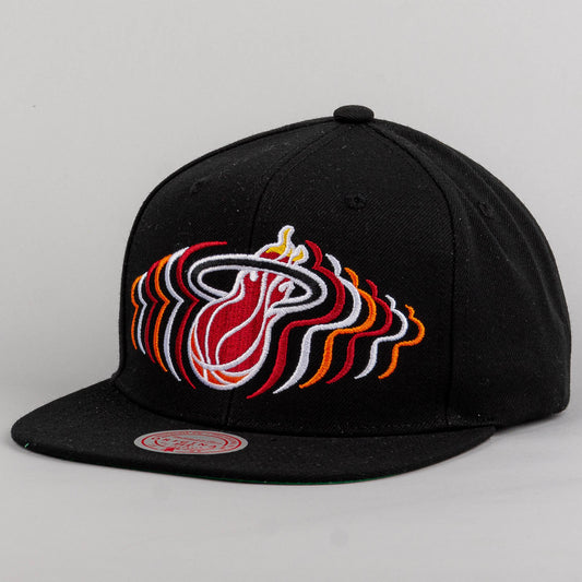 Šiltovka Mitchell & Ness NBA Team Vibes Snapback HWC Miami Heat čierna
