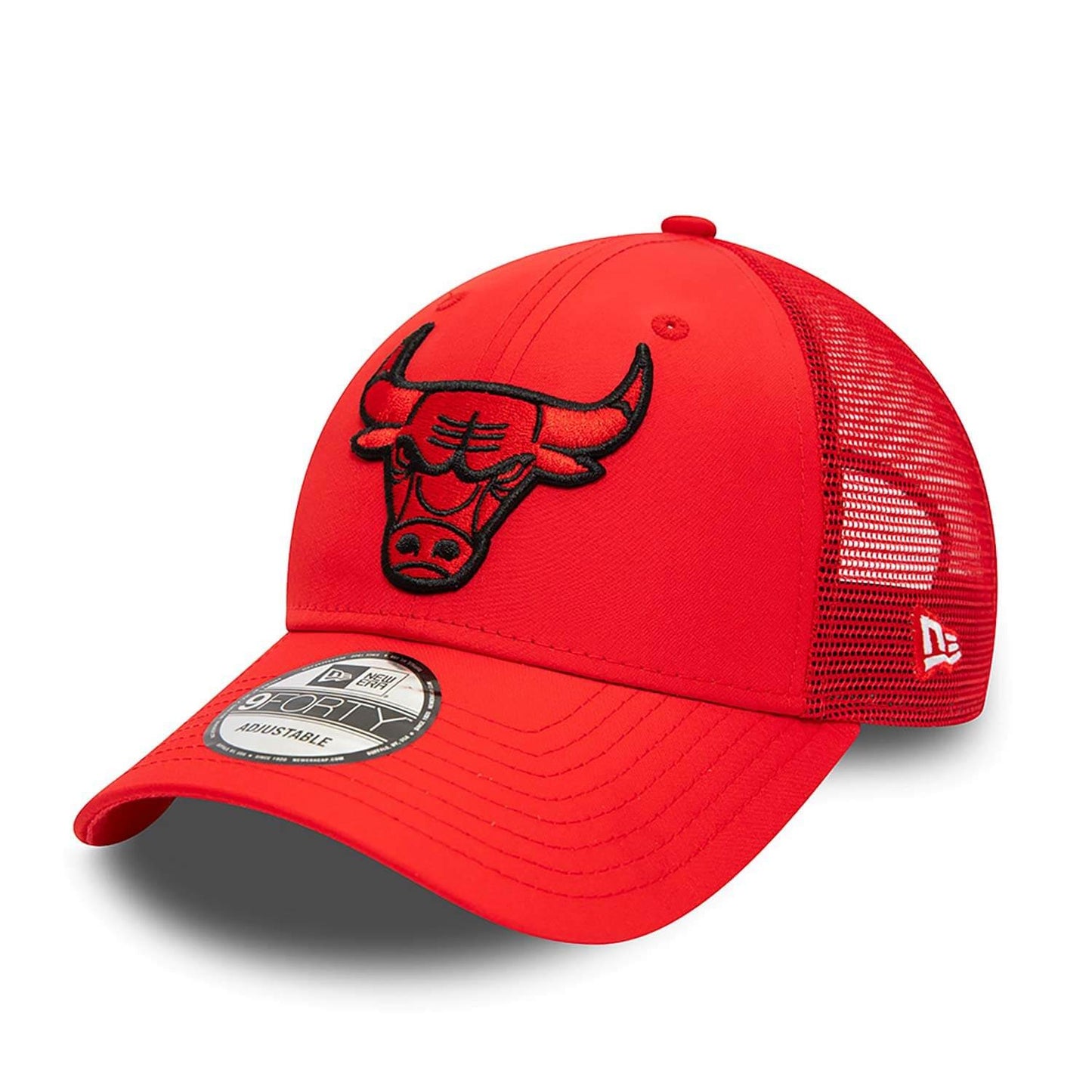 New Era NBA Home Field Chicago Bulls Red 9FORTY Trucker Cap Red