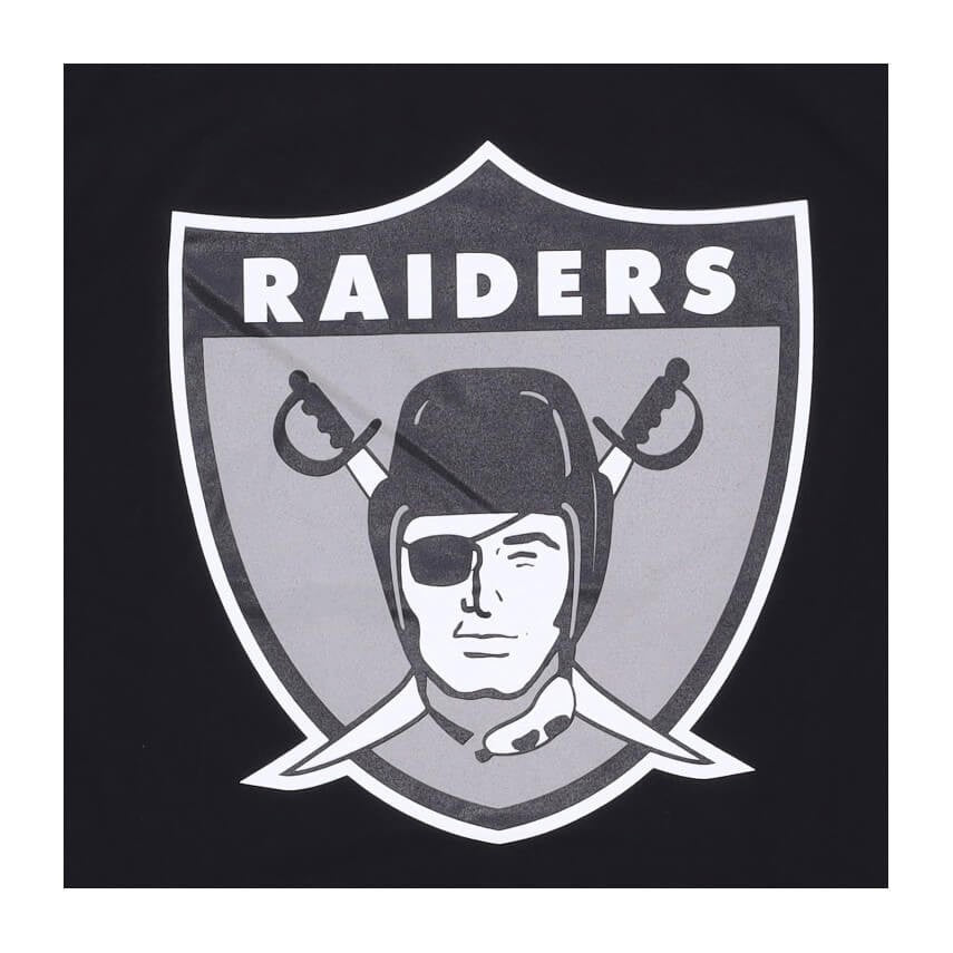 Mitchell & Ness NFL Team Logo Tee Oakland Raiders Black
