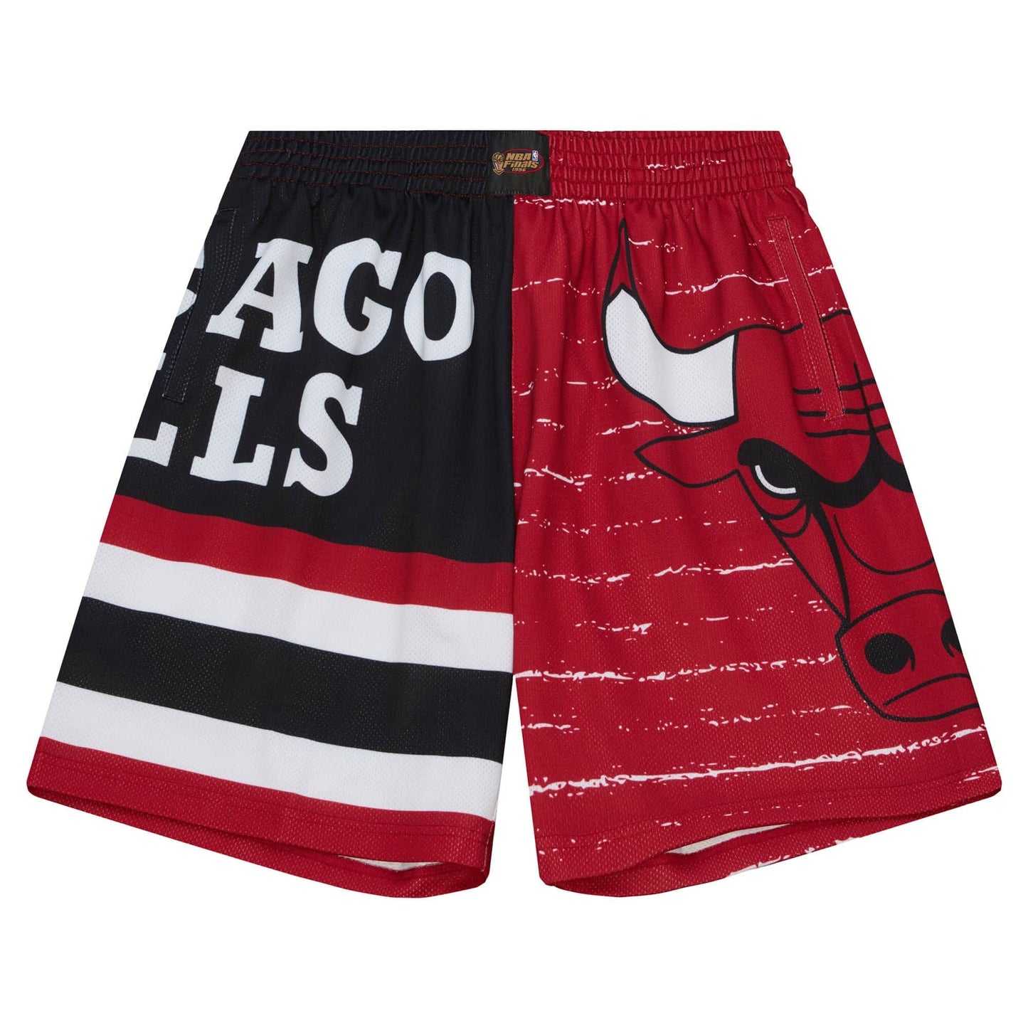 Basketbalové šortky Mitchell & Ness NBA Jumbotron 3.0 Shorts Chicago Bulls červeno/biele