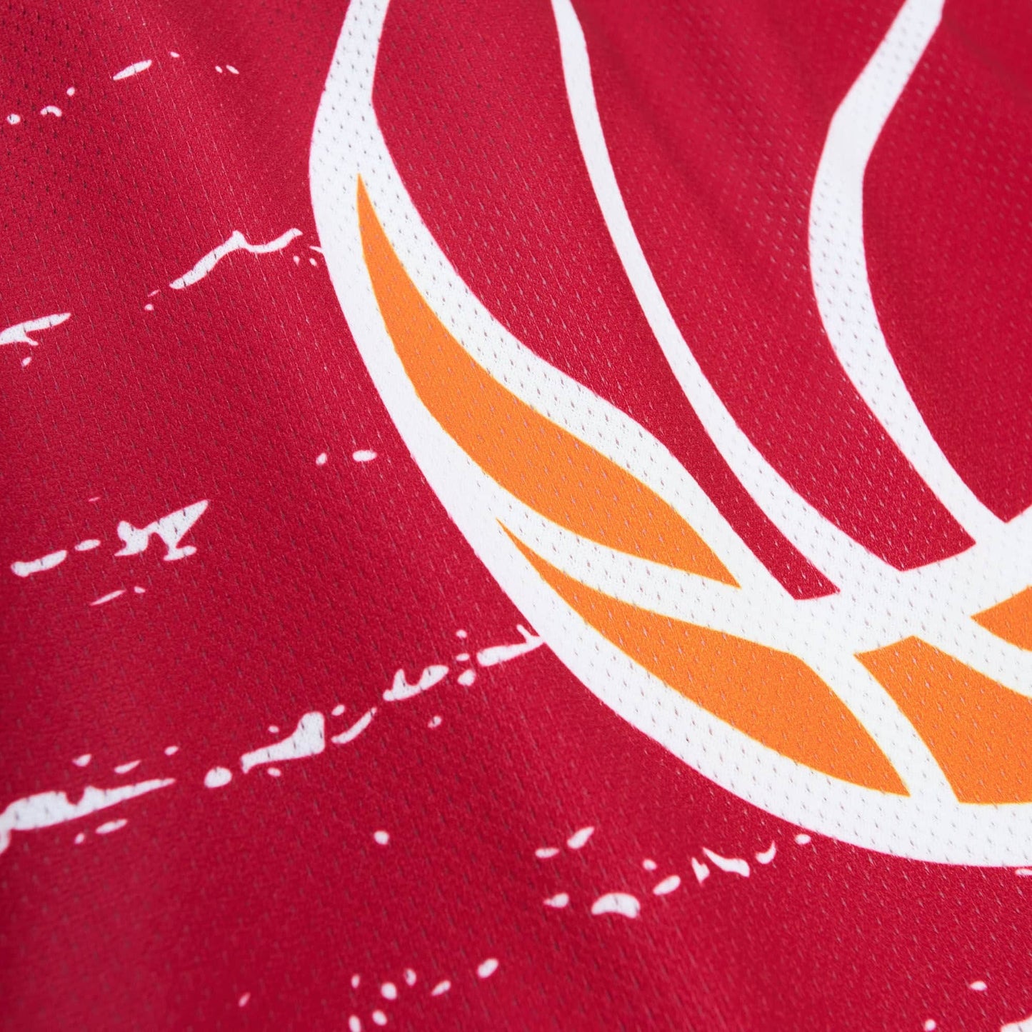 Basketbalové šortky Mitchell & Ness NBA Jumbotron 3.0 Shorts Miami Heat červeno/čierne