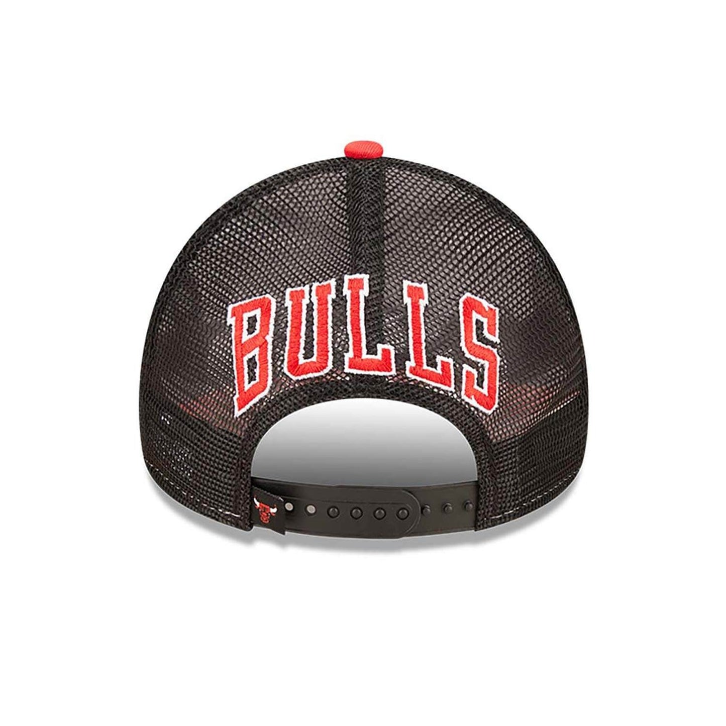 New Era NBA Chicago Bulls Team Color Block White A-Frame Trucker Cap White