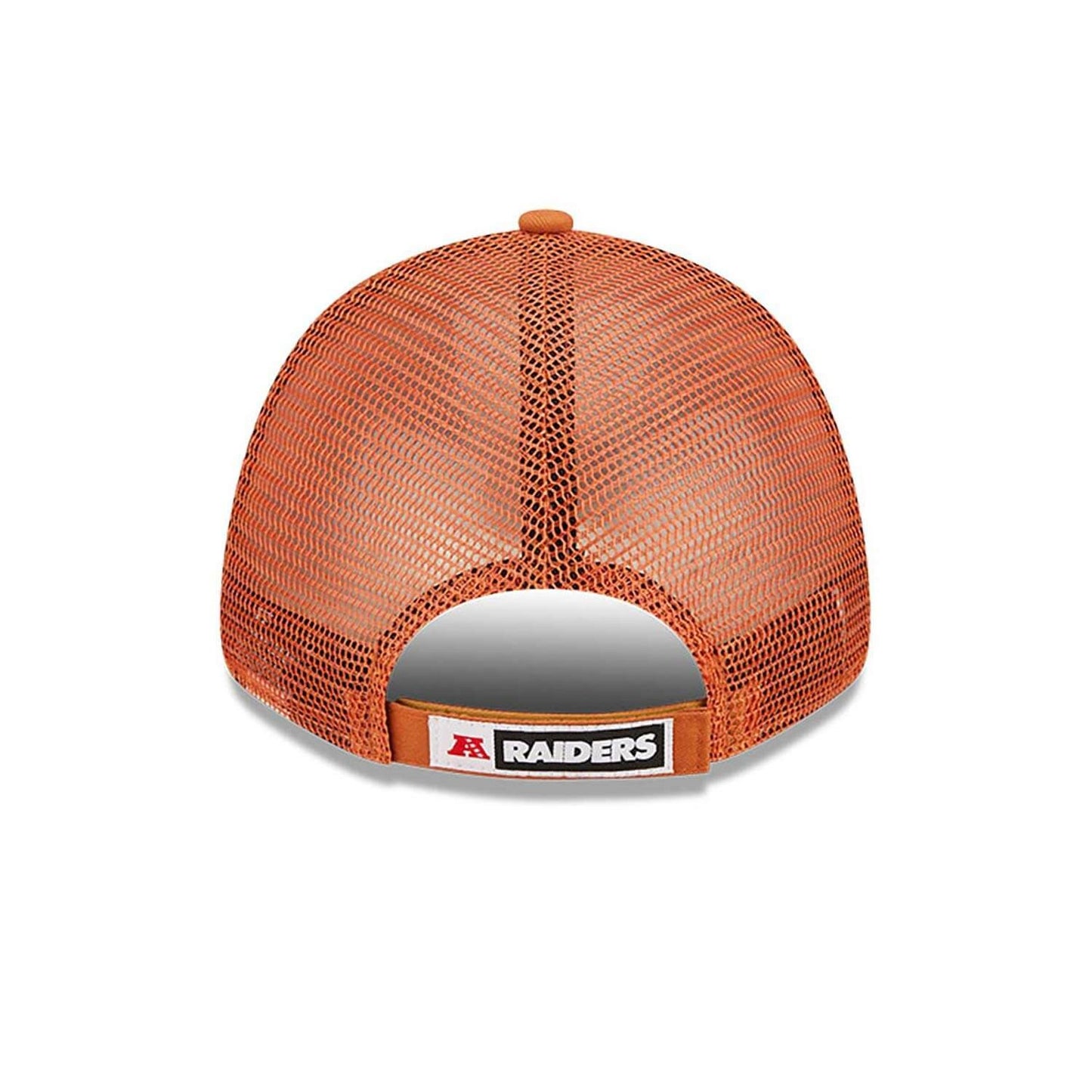 New Era NFL Las Vegas Raiders Home Field Orange 9Forty A-Frame Trucker Cap Orange