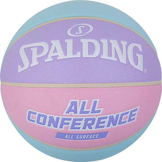Spalding All Conference Pastel Rubber Basketball (sz. 6)