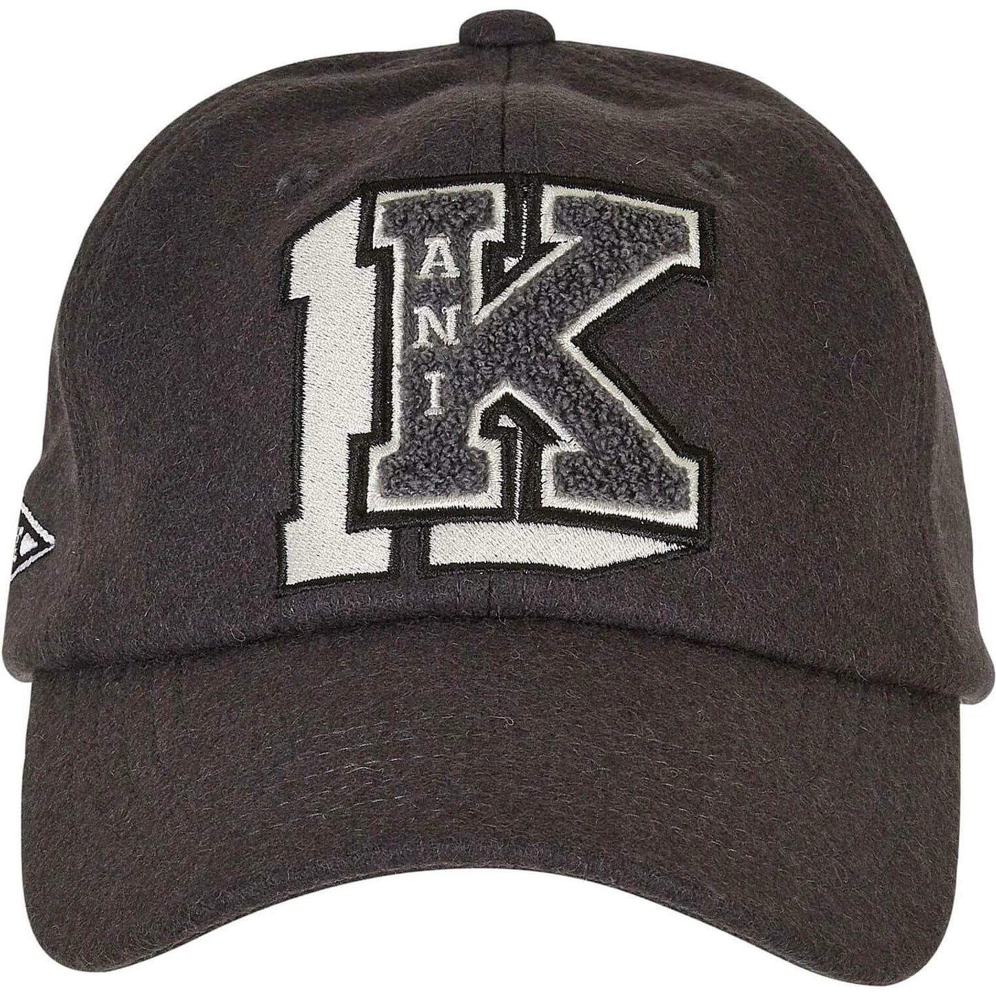 Šiltovka Karl Kani Retro Patch Wool Blend antracitová