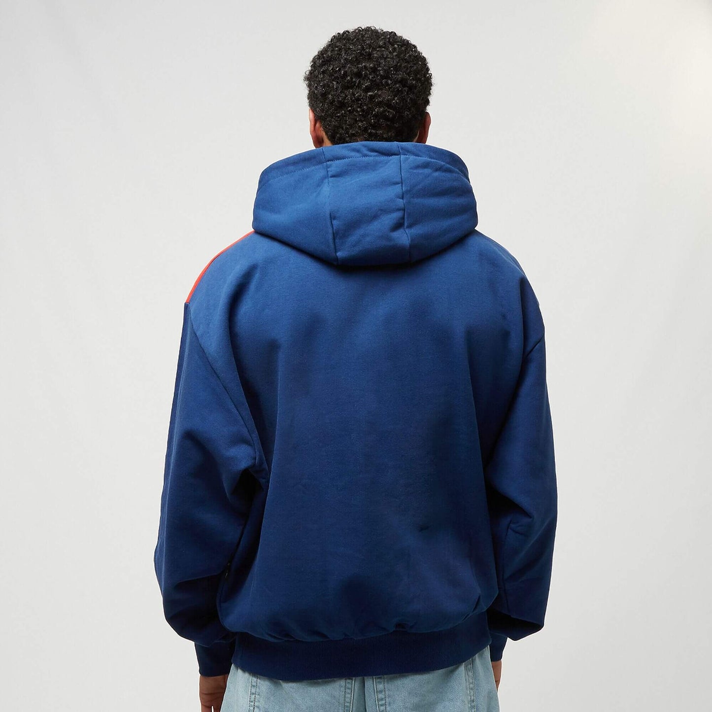 Karl Kani KK Woven Signature Block OS Hoodie navy/multicolor