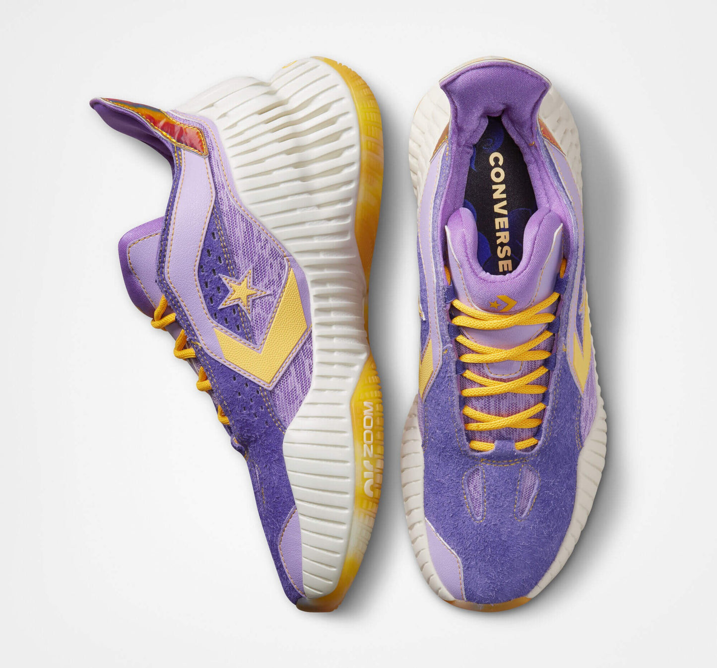 Convserse All Star BB Prototype CX Granddaddy Jelly Bright Violet/Amarillo/Egret